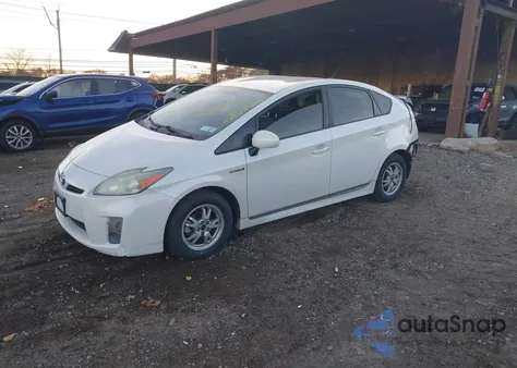 2011 Toyota Prius Three из США, поврежденный, VIN JTDKN3DU7B0292094